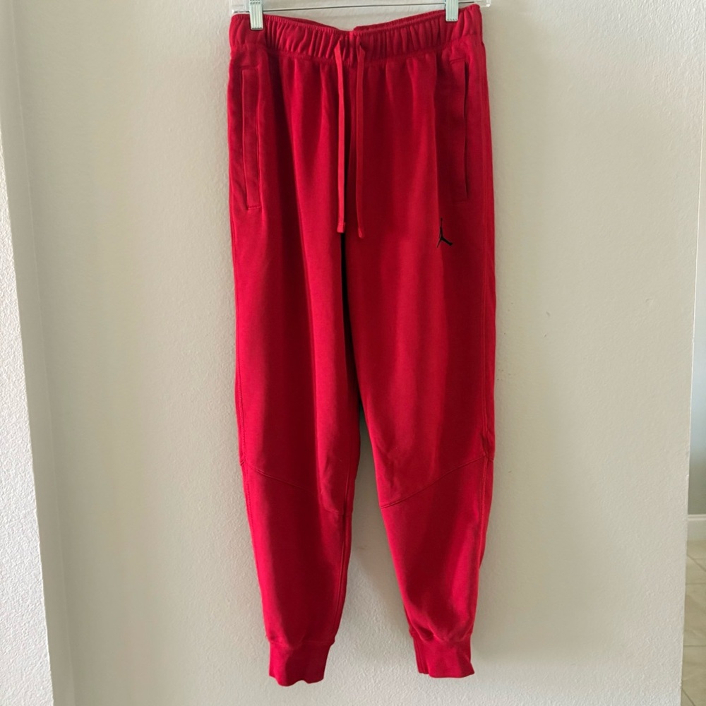 NIKE Jordan Dri-FIT Sport Crossover Men's Jogger |Gym Red/Black | DQ7332-687 | S - Picture 5 of 12